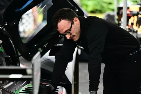 Forbush Performance crew preparing the car at Road Atlanta