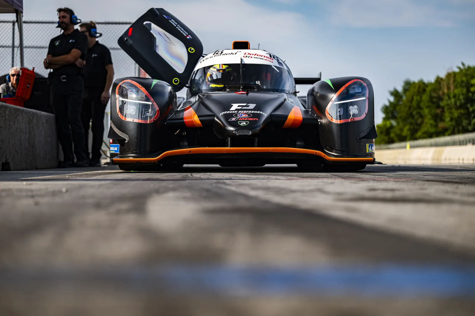 Forbush Performance preparing in the Road America paddock